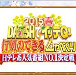 日テレ系人気番組№１決定戦２０１５春①