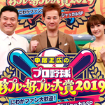 中居正広のプロ野球珍プレー好プレー大賞２０１９